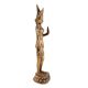 Copper Malaysian Stylish Female Dancing Statue