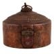 Copper Unique Design Circular Storage Box For Home Decor