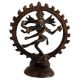 Handmade Black Brass Dancing Shiva Statue for Decoration