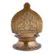 Handmade Brown Brass Ashtalakshmi VilakkuÂ Oil Lamp