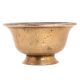 Handmade Golden Brass Serving Pedestal  Cup