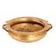 Handcrafted Golden Brass Urli In Traditional Design