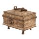 Hand Carved Designer Tarnished Brass Multipurpose Storage Box
