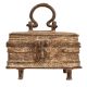 Hand Carved Designer Tarnished Brass Multipurpose Storage Box