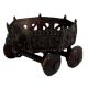 Handmade Brass Bullock  Cart With Four Wheels