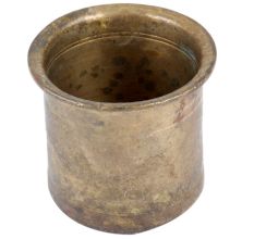 Handmade Golden Brass Panchpatra Cup For Worship