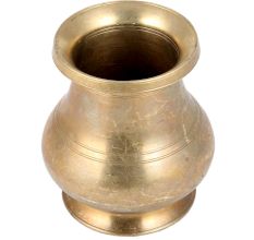 Handmade Antique Brass South Indian Water Pot