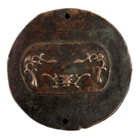 Handmade Black Brass Desk Paperweight And Incense Stick Holder