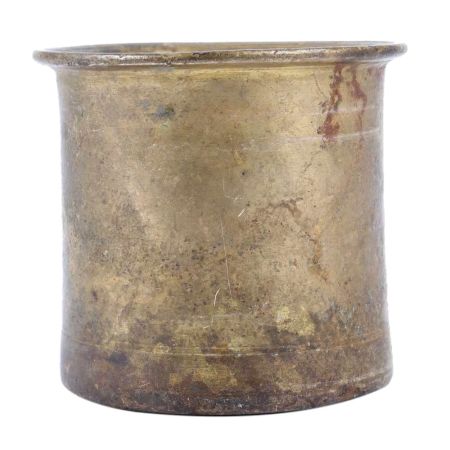 Handmade Golden Brass Panchpatra Cup For Worship