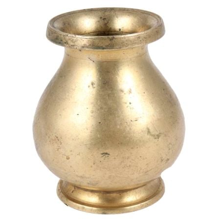 Handmade Golden Brass Water Storage Pot