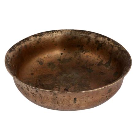Handmade Antique Golden Brass Bowl Or Pittal Ka Katora