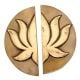 Embellished Decorative Lotus Door Handle