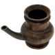 Rich Bronze Patina Coated Pooja Pot For Home