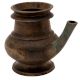 Rich Bronze Patina Coated Pooja Pot For Home