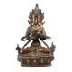 Handmade Brown Golden Brass Tibetan Buddha Statue