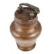 Handmade Brown Brass Milk Pot Or Gangajal Pot