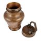 Handmade Brown Brass Milk Pot Or Gangajal Pot