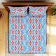 Blue Spaces 104 TC Cotton Double Bed Sheet with 2 Pillow Covers