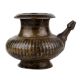 Handmade Brown Brass Water Pot with Spout