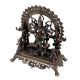 Handmade Black Brass Mahishasura Mardini Duga Family Idol