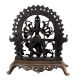 Handmade Black Brass Mahishasura Mardini Duga Family Idol