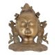 Handmade Golden Brass Lord Shiva Face Wall Hanging
