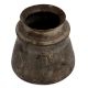 Handmade Black Patina Brass Rare South Indian Water Pot