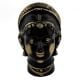 Handcrafted Black Brass Gangaur Gauri Face Statue Parvati