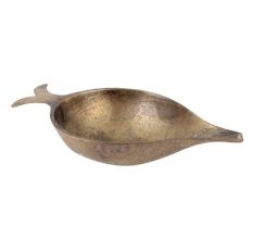 Brass Fish Shape Single Arti Diya