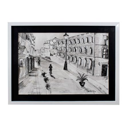 Another Day- Pencil Drawing Painting