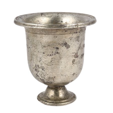 Silver Plated Solid Brass Goblet Cup