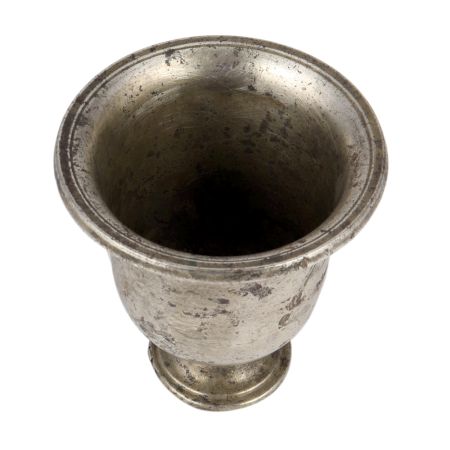 Silver Plated Solid Brass Goblet Cup