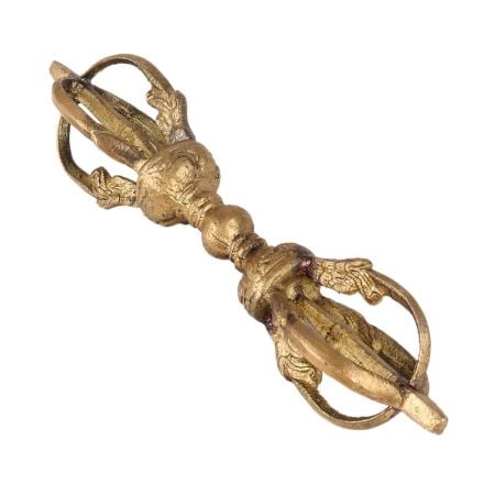 Brass Bell Metal Vajra Dorje Or Thunderbolt