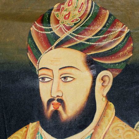 Portrait Painting From The Mughal Era