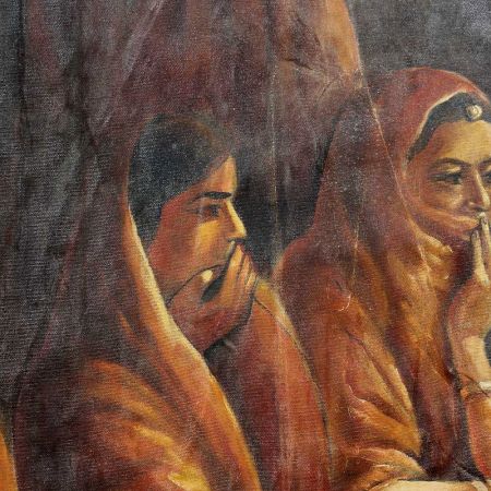 Rajasthani Women Painting