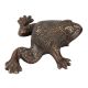 Handmade Black Brass Frog Paper weight Showpiece