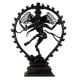 Shiva Natraja Statue In Black Finish Aluminium master craft
