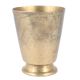 Golden Brass Lassi Glass