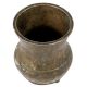 South Indian Water Pot With Black Patina