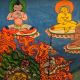 Thangka Painting Of Buddhist Meditational Deity Vajrabhairava