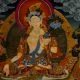 Tibetan Thangka Painting Of Goddess White Tara