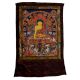 Tibetan Thangka Painting Of Shakyamuni Buddha Miracles