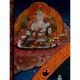 Tibetan Thangka Painting Of Shakyamuni Buddha Miracles