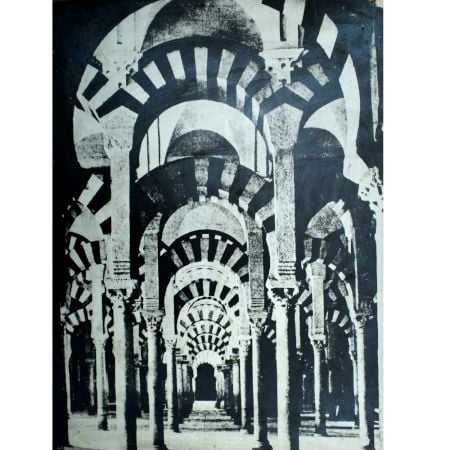 Hardboard Print Of Arches Art Print Or Photo