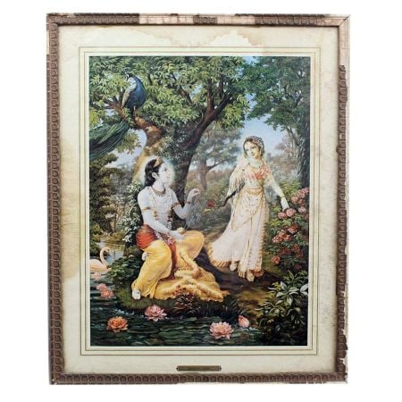 Radha Krishna  Painting On Canvas