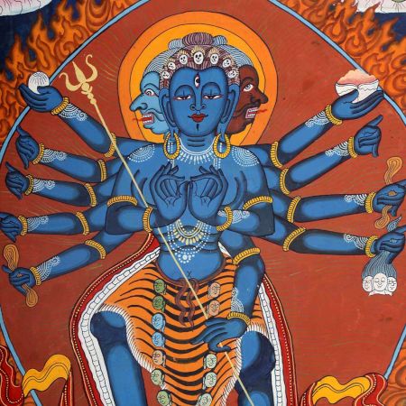 ThangkaÂ Painting Of Parnashavari