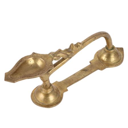 Brass Kodivilakku Arti Diya Oil Lamp
