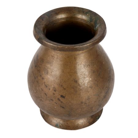 Brass Drinking Pot In Antique Style