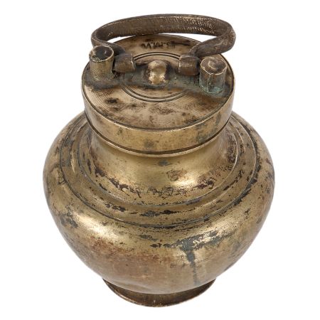 Brass Kamadalu Pot Or Jug With Lid