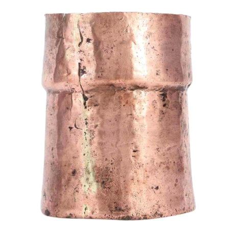 Old Used Brass Measuring Cup